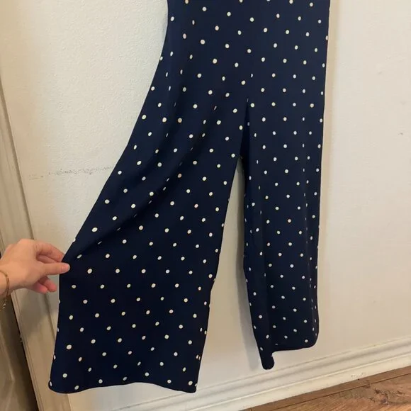 Babaton Hamptons Polka Dot Jumpsuit SZ 0 - Picture 5 of 7